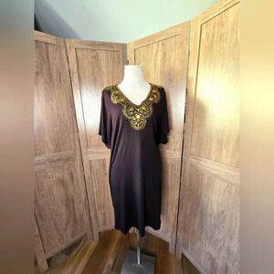 Michael Kors Bahamian black evening casual dress